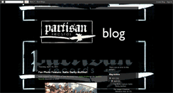 Desktop Screenshot of blog.partisanrecords.com